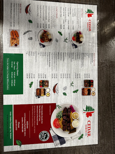Photo of Cedar North Restaurant (Lebanese Cuisine) - 1215 Fanshawe Park Rd W, London, ON N6G 0R9